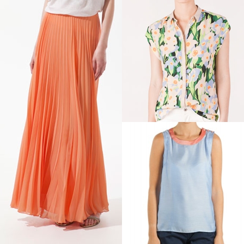 Los vestidos de escape el pequeño pecho